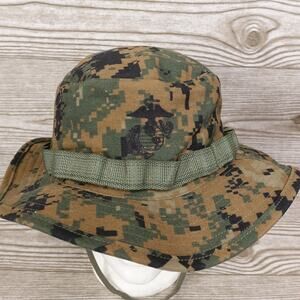 COVER FIELD MARPAT WOODLAND CAMO MILITARY SUN HAT CAP MEDIUM M